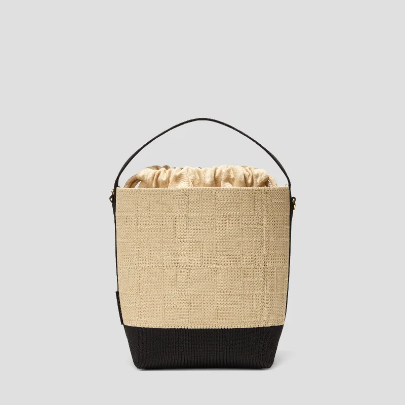 VIVAIA The Bucket Tote (Farreh)|NUDE PEACH - BLACK|ONE-SIZE