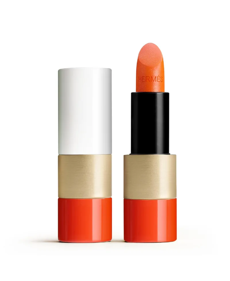 Rouge Hermes Poppy Lip Shine - Transparent / Blanc