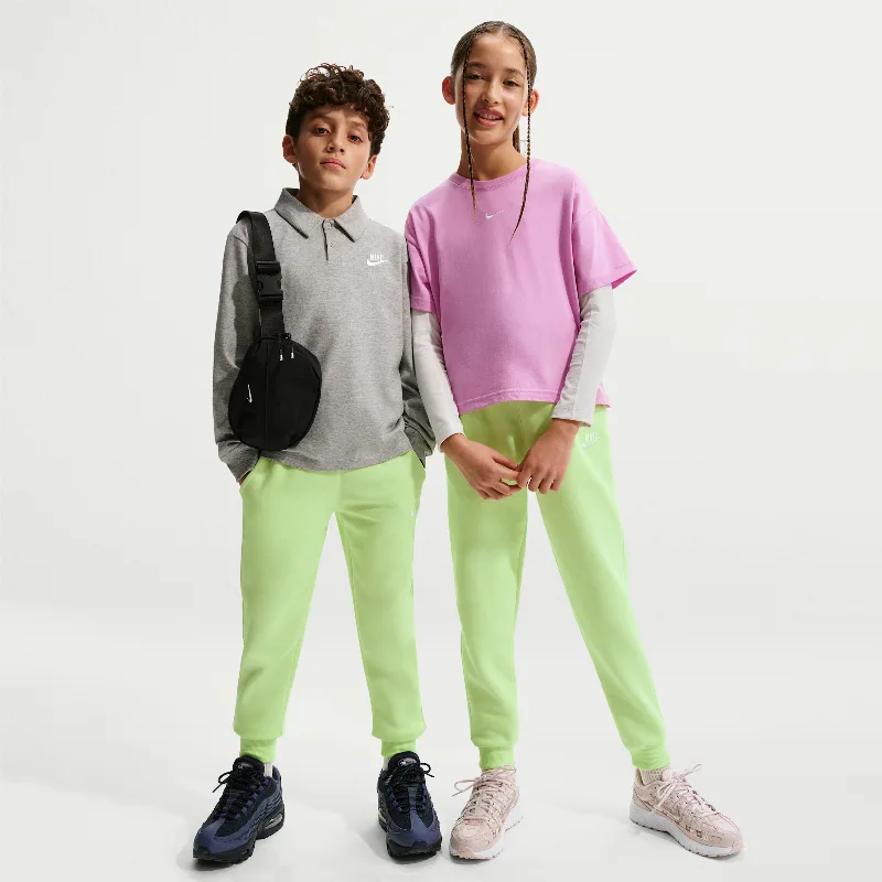 Nike Sportswear Club Fleece Big Kids' Jogger Pants in Green | FD3008-360