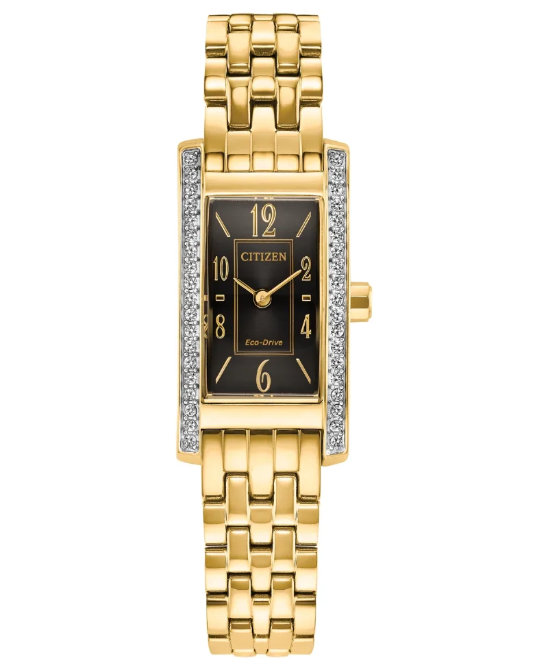 Citizen Women's Eco-Drive Classic Petite Palidoro Stainless Steel Bracelet Watch, 28.3mm - Gold-Tone