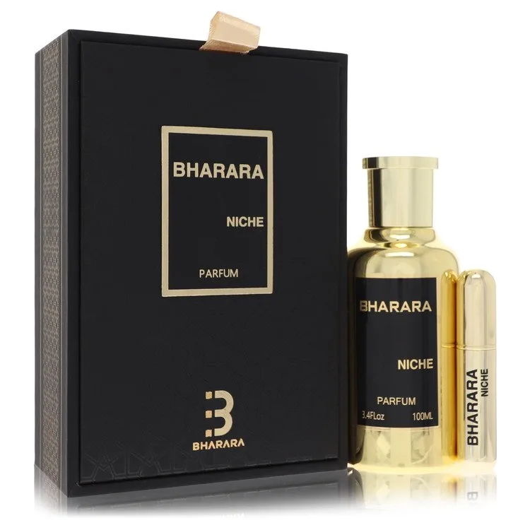 Bharara Niche Cologne 3.4 oz EDP Spray  + Refillable Travel Spray for Men