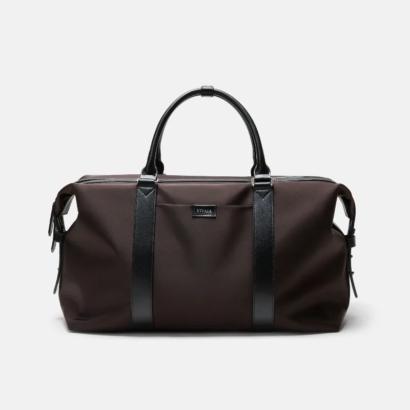 VIVAIA Weekender Duffel Bag (Fyris)|DARK CHOCOLATE|ONE-SIZE