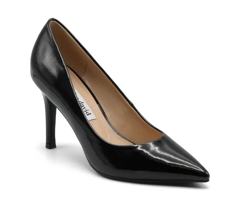 Charles David Womens Geno Stiletto Dress Pump - Black