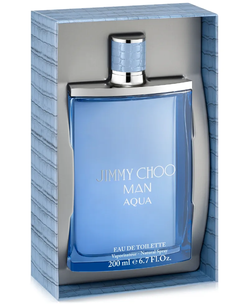 Jimmy Choo Men's Man Aqua Jumbo Eau de Toilette Spray, 6.7 oz., Created for Macy's