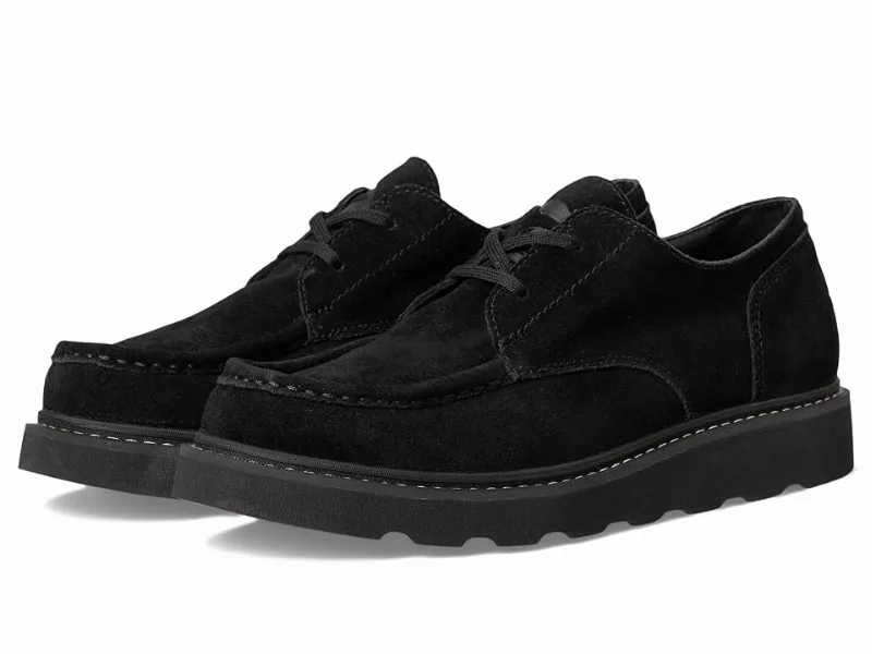SOREL Slabtown 62' Stoic Men's Slip on Shoes Black/Bleached Ceramic : 7.5 D - Medium, Suede