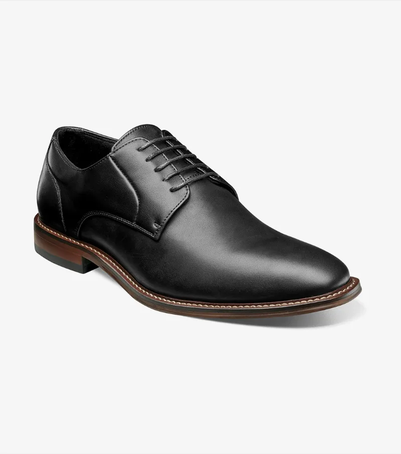 Stacy Adams Shoes Marlton Plain Toe Oxford Black Size 11.5