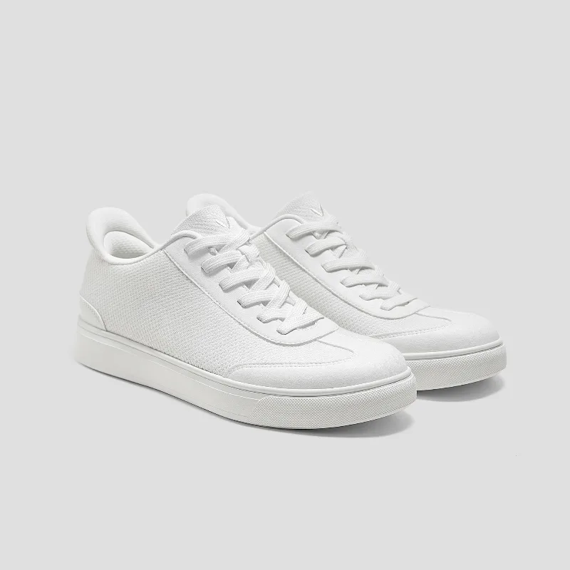 VIVAIA Unisex Slip-On Army Trainers (Versa)|WHITE|EU 45