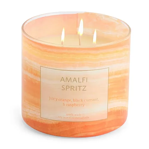 Distant Lands Amalfi Spritz 3-Wick Scented Jar Candle, One Size, Amalfi Spritz