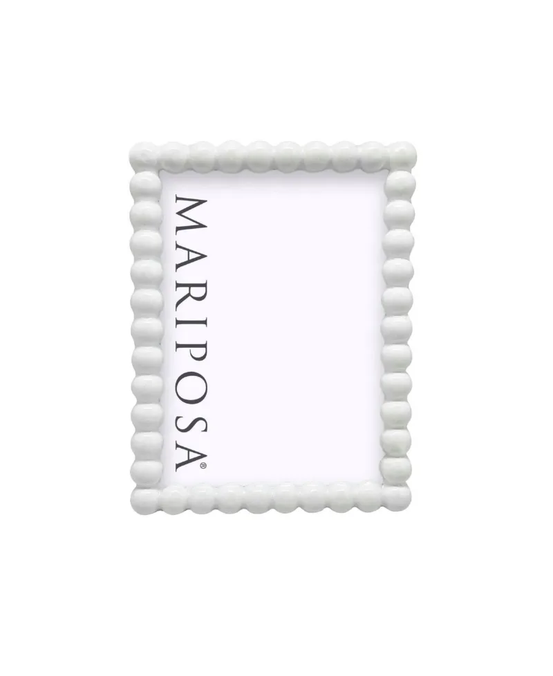 Mariposa Baubles Aluminum Frame, 5" x 7" - Silver