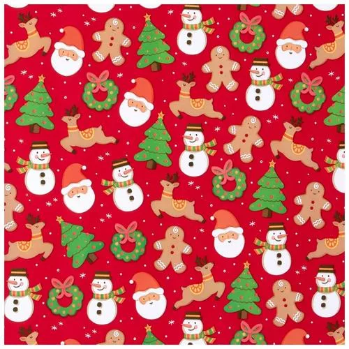 Christmas Icons Wrapping Paper