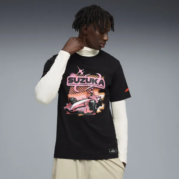 Playera PUMA F1® Japón en Talle XL Negro