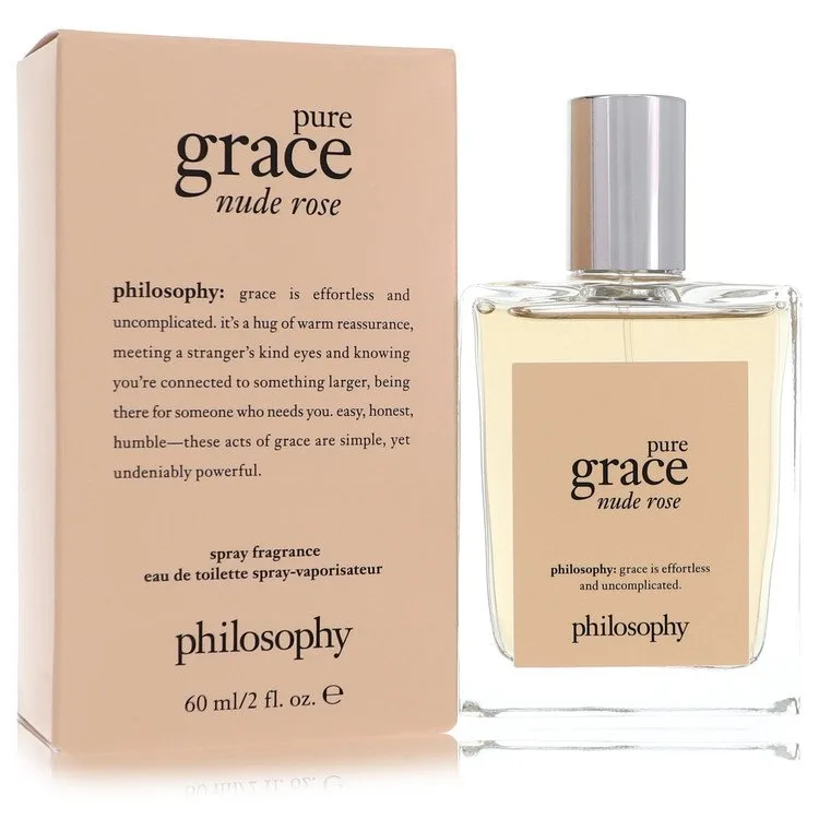 Pure Grace Nude Rose Perfume by Philosophy 2 oz EDT Spray for Women