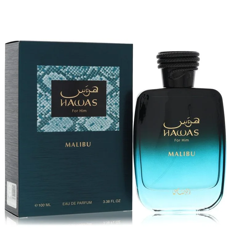 Hawas Malibu Cologne by Rasasi 3.38 oz EDP Spray for Men