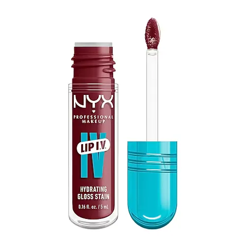 NYX Professional Makeup Lip Iv Hydrating Gloss Stain, One Size, Pink