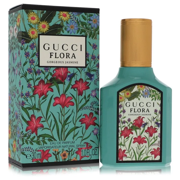 Flora Gorgeous Jasmine Perfume by Gucci 1 oz EDP Spray for Women