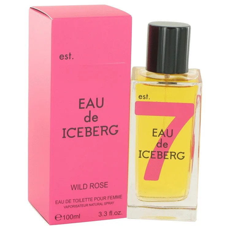 Eau De Iceberg Wild Rose Perfume by Iceberg 3.4 oz EDT Spray for Women
