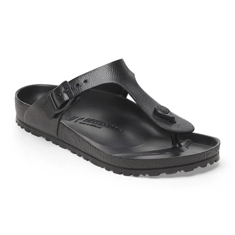BIRKENSTOCK Gizeh Essentials EVA Black Thong Sandals