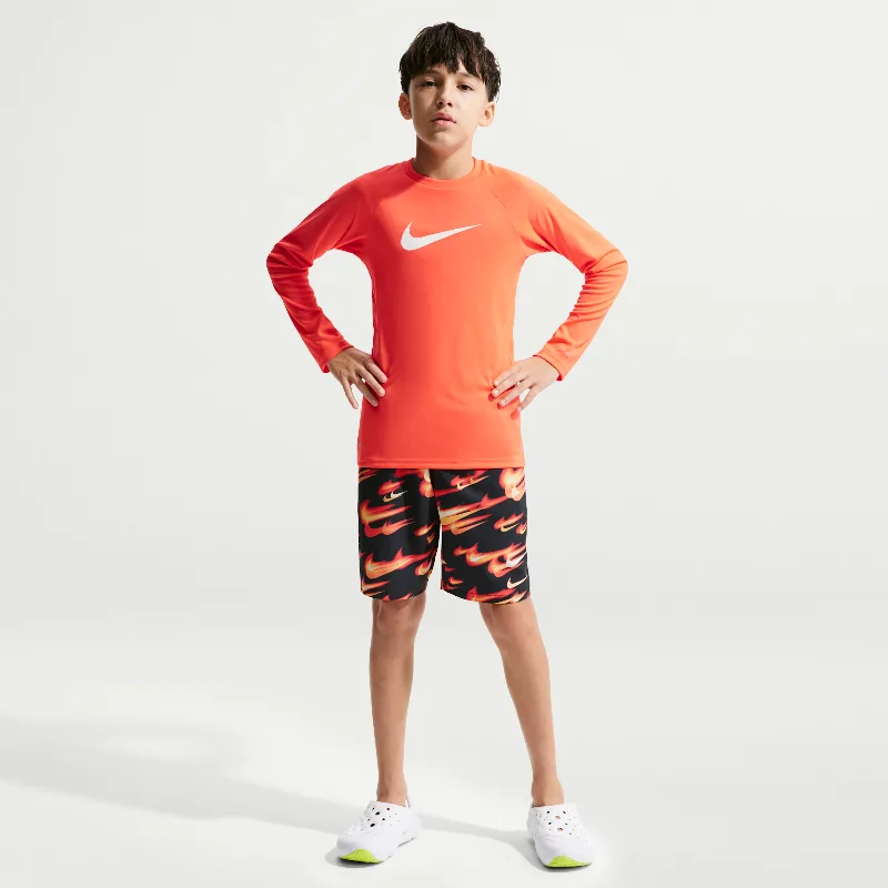 Nike Swim Breaker Big Kids' (Boys') 7" Boxer Volley Short in Red | NESSG820-614