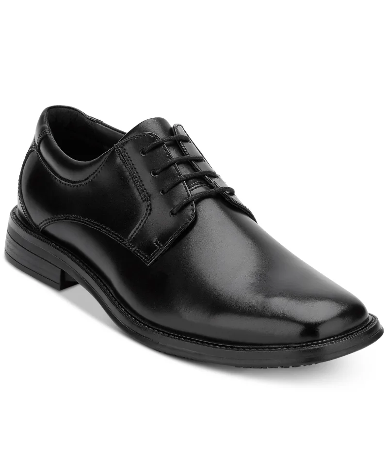 Dockers Men's Irving Slip Resistant Waterproof Bluchers - Black