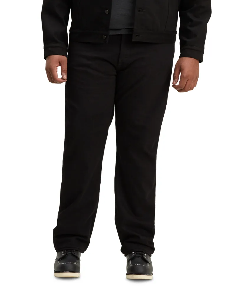 Levi's Men's Big & Tall 501 Original Fit Stretch Jeans - Listless
