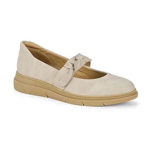 Baretraps Kimbly Womens Round Closed Toe Mary Jane Shoes, 9 1/2 Medium, Beige