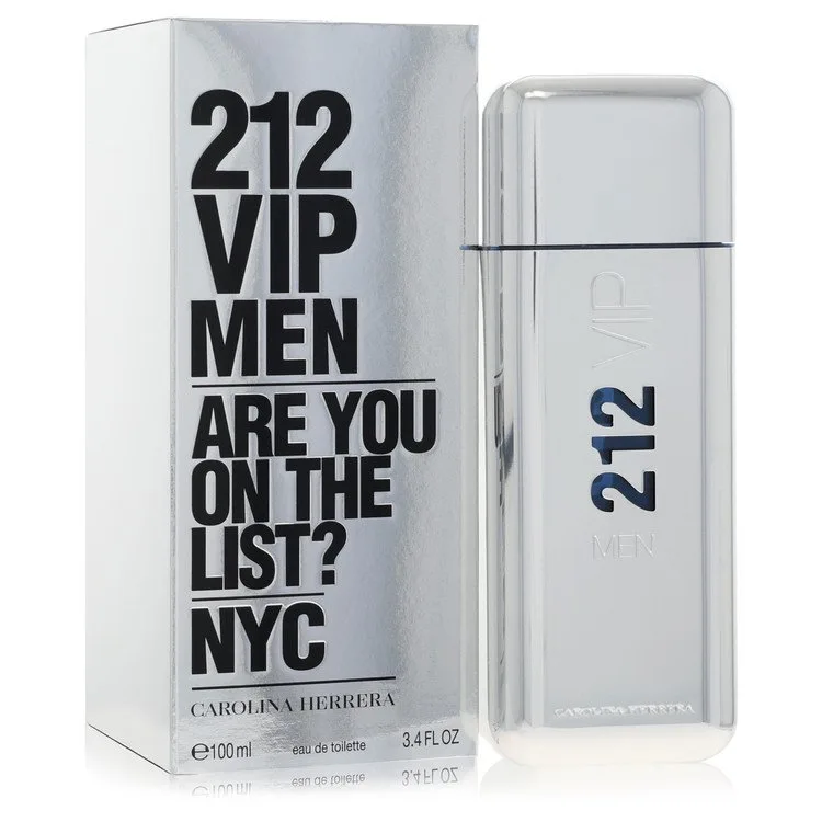 212 Vip Cologne by Carolina Herrera 3.4 oz EDT Spray for Men