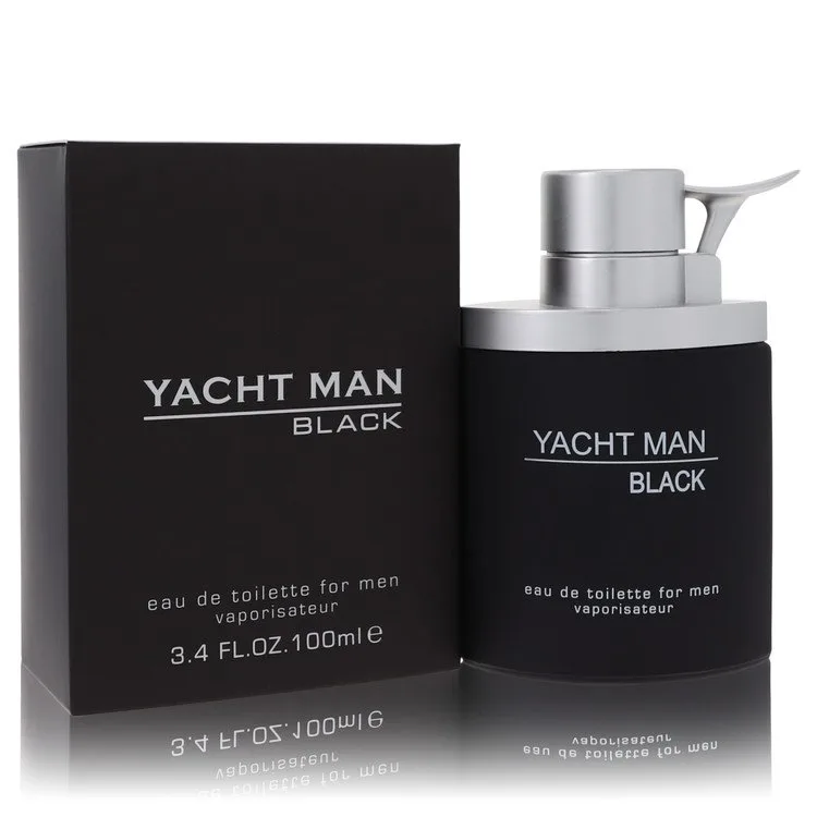 Yacht Man Black Cologne by Myrurgia 3.4 oz EDT Spray for Men