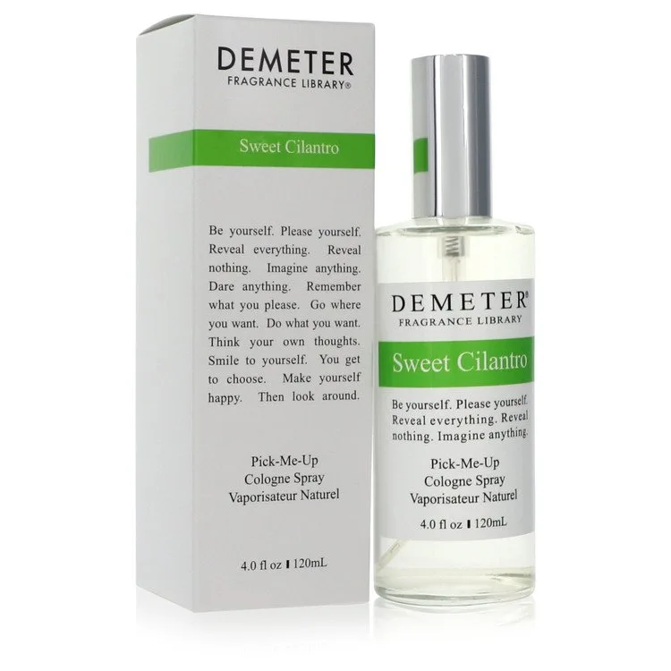 Demeter Sweet Cilantro Cologne 4 oz Cologne Spray (Unisex) for Men