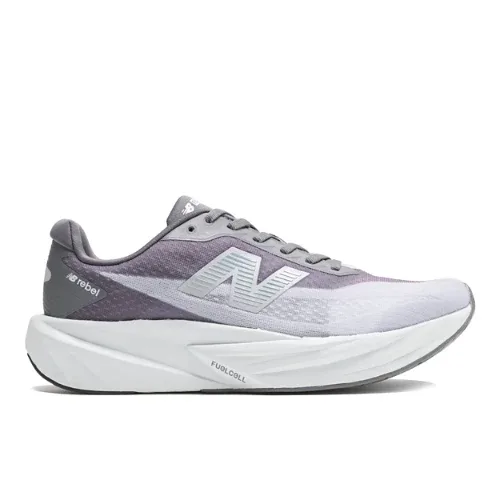 New Balance Men's FuelCell Rebel v5 Running Shoes - Grey/Blue (Size 13)