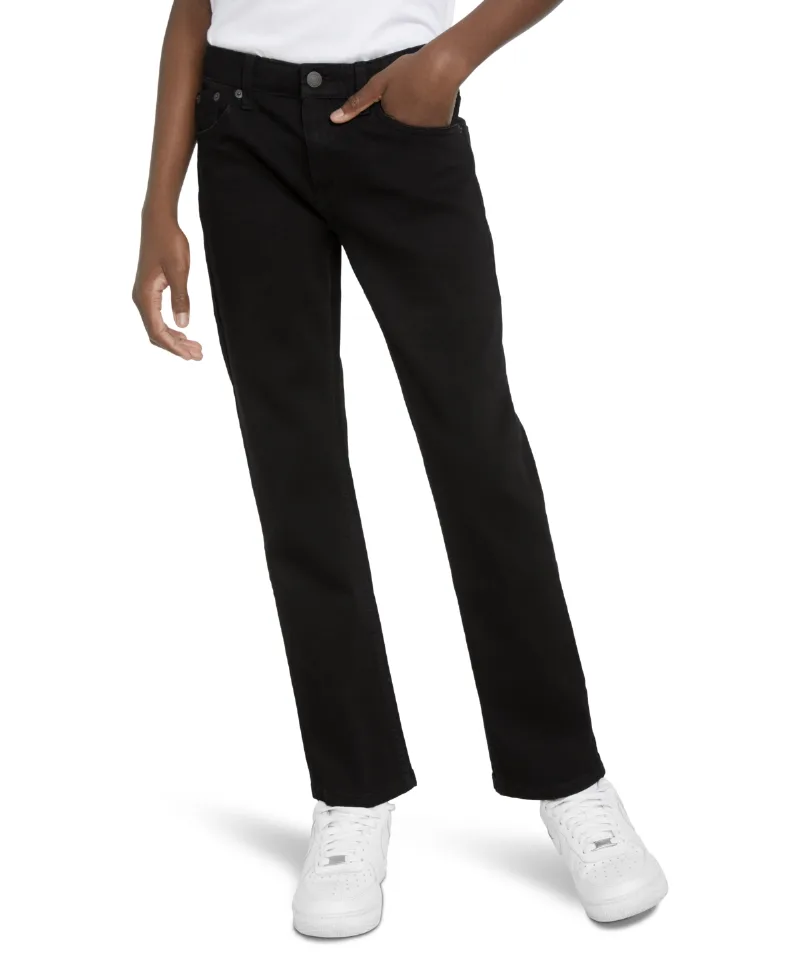 Levi's Big Boys 511 Slim Fit Stretch Performance Jeans - Black Stretch