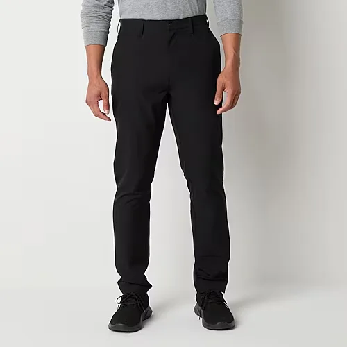 Xersion Mens Straight Regular Fit Golf Pant, 36 32, Black
