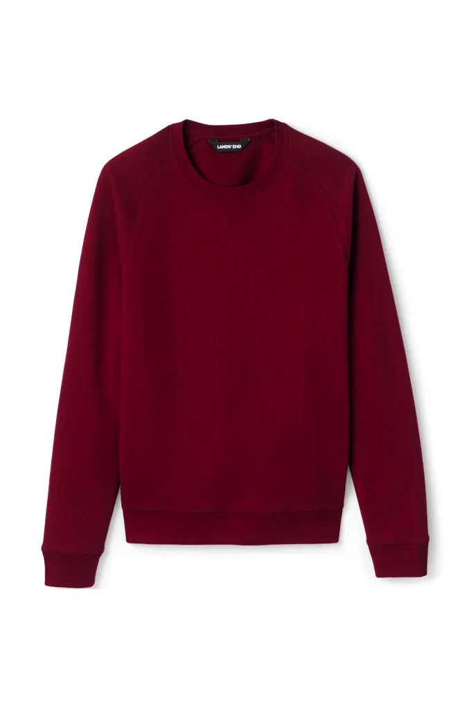 Adult Crewneck Sweatshirt - Lands' End - Red - L