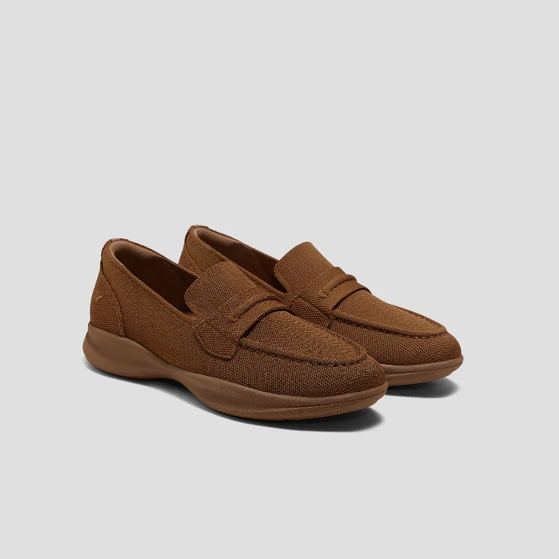 VIVAIA Walker Pro Hybrid Penny Loafers (Ivana)|CARAMEL|US 6