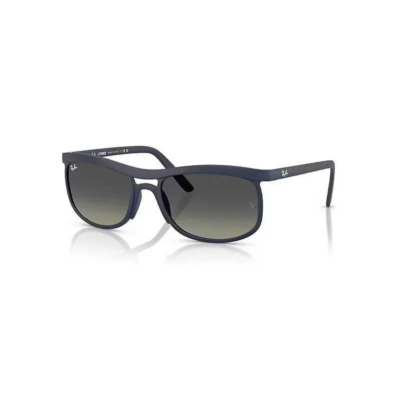 Ray-Ban Rb4452 Liteforce Sunglasses Sand Dark Blue Frame Grey Lenses 56-20