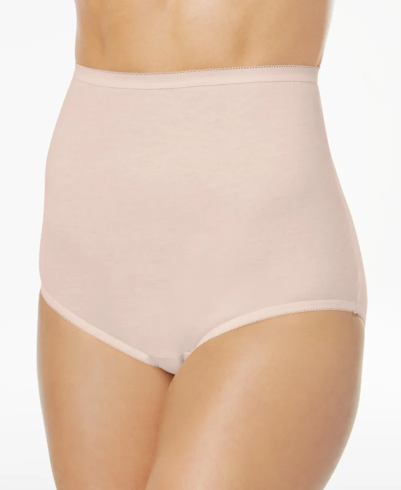 Vanity Fair Perfectly Yours Cotton Classic Brief Underwear 15318 - Fawn (Nude 4)