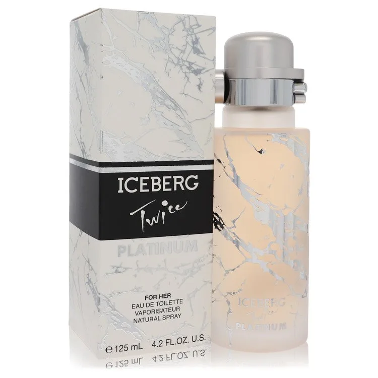 Iceberg Twice Platinum Perfume by Iceberg 4.2 oz EDT Spray for Women