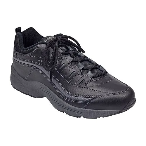 Easy Spirit Roadrun Womens Sneakers, 8 Medium, Black