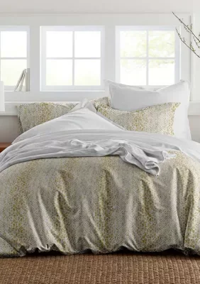 Pointehaven 300 Thread Count Duvet Set Digital Print, King