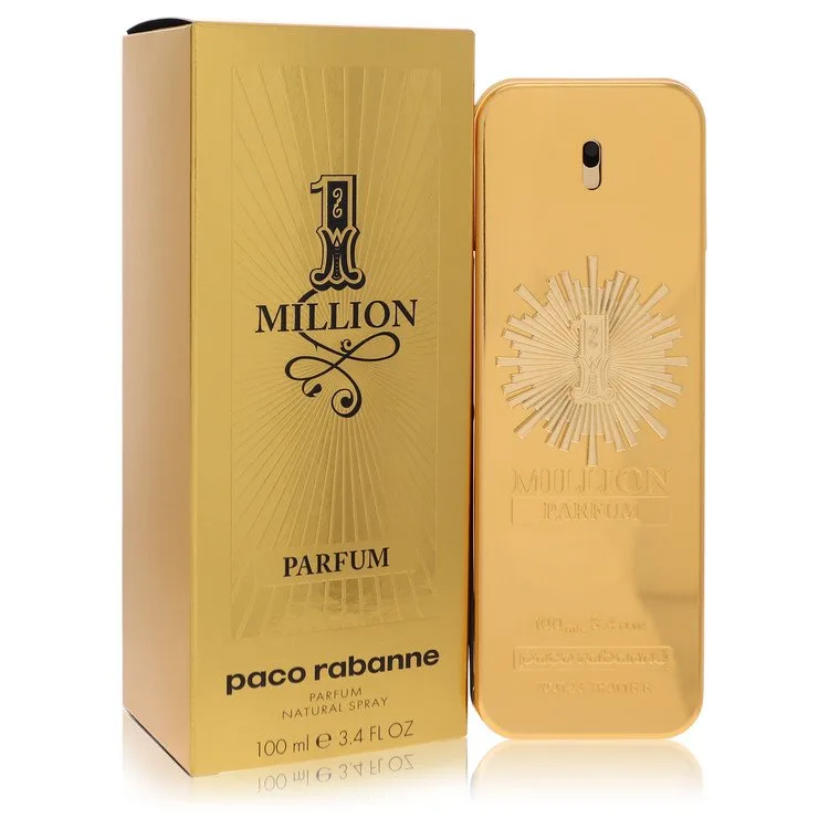 1 Million Parfum Mini by Paco Rabanne .17 oz Mini Parfum for Men