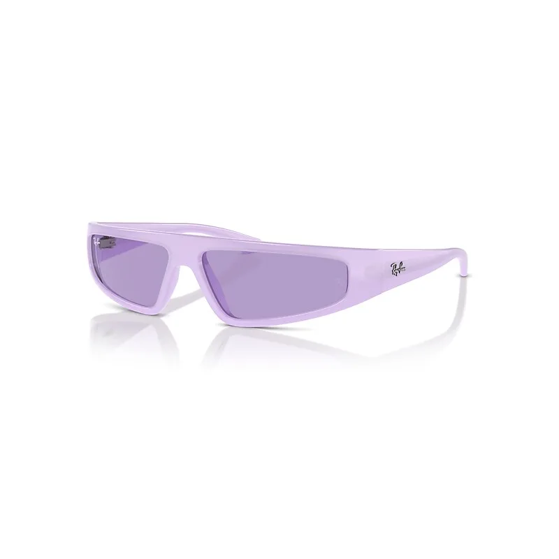 Ray-Ban Izaz Bio-based Sunglasses Lilac Frame Violet Lenses 59-13