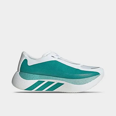 adidas Men's Hyperboost Edge Running Shoes in Cloud White/Equipment Green/Zero Metallic Size: 10.0