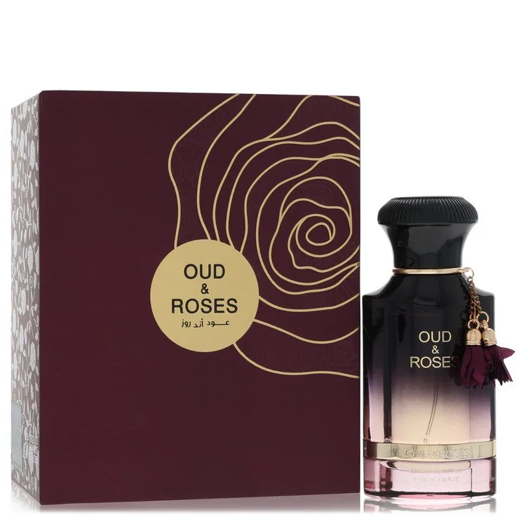 Ahmed Al Maghribi Oud & Roses Pure Perfume 2 oz Extrait De Parfum Spray (Unisex) for Women