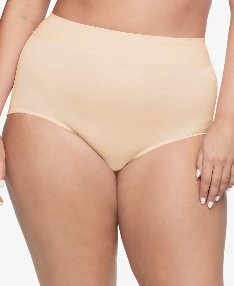 Warners No Pinching No Problems Tailored Brief 5738 - Butterscotch (Nude 5)