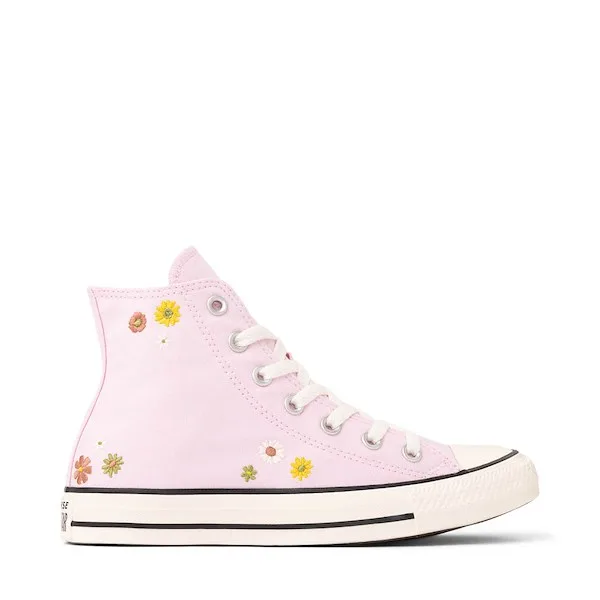 Converse Chuck Taylor All Star Floral Embroidery High-Top Sneaker - New Found Bloom