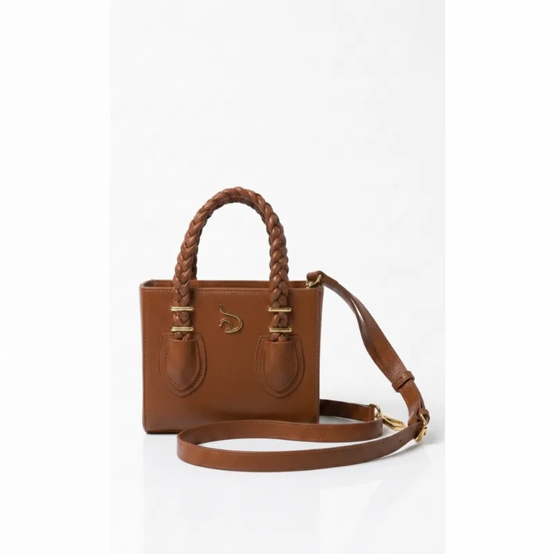 Mèsan Boxy Tote in Brown at Nordstrom