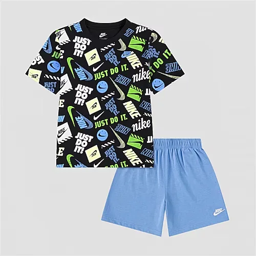Nike Little Boys 2-pc. Short Set, 4, Blue