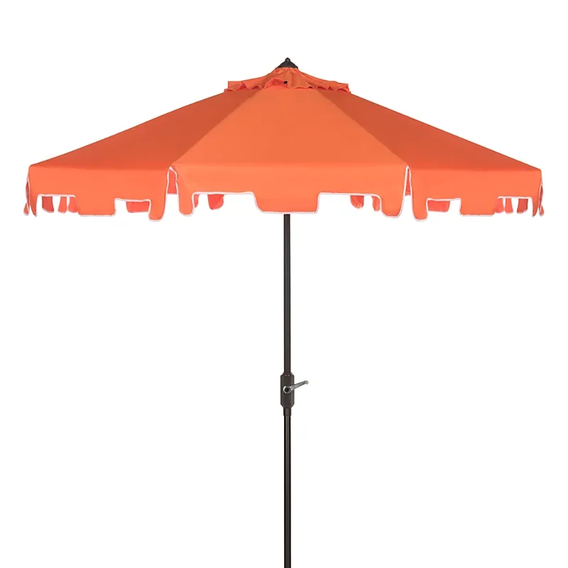 Safavieh Zimmerman 9 Ft Crank Market Umbrella