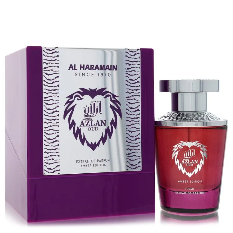 Al Haramain Azlan Oud Amber Pure Perfume 3.33 oz Extrait De Parfum Spray for Women