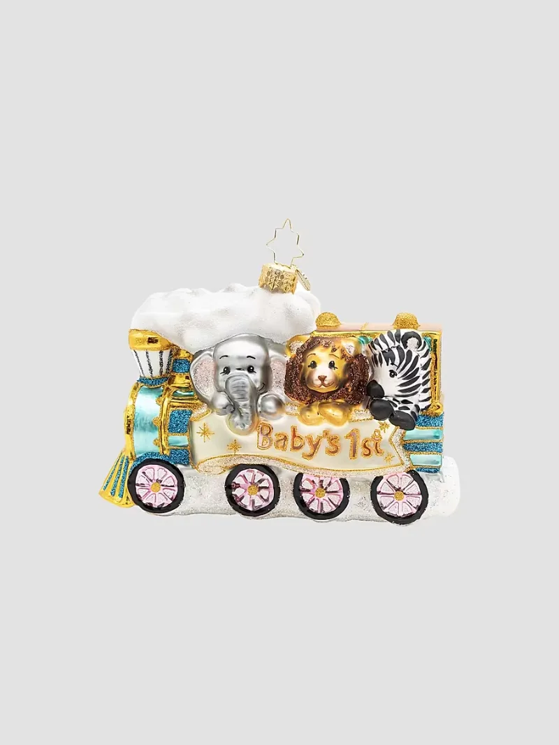 Christopher Radko Baby Baby's First Tiny Travelers Ornament