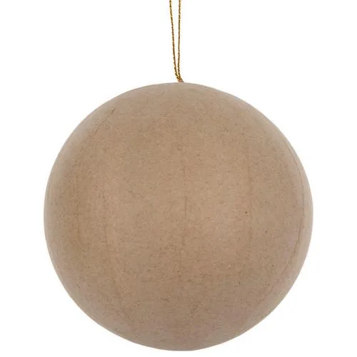 Paper Mache Ball Ornament